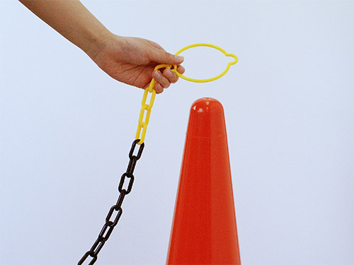 ミツギロン カット時にゴミがでない環境配慮型プラチェーン ゼロゼロチェーン イエロー Φ6mm×50m SF-82-Y ( SF-82Y ) ミツギロン カット時にゴミがでない環境配慮型プラチェーン ゼロゼロ