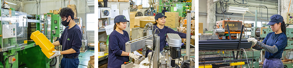 ミツギロンの生産体制
